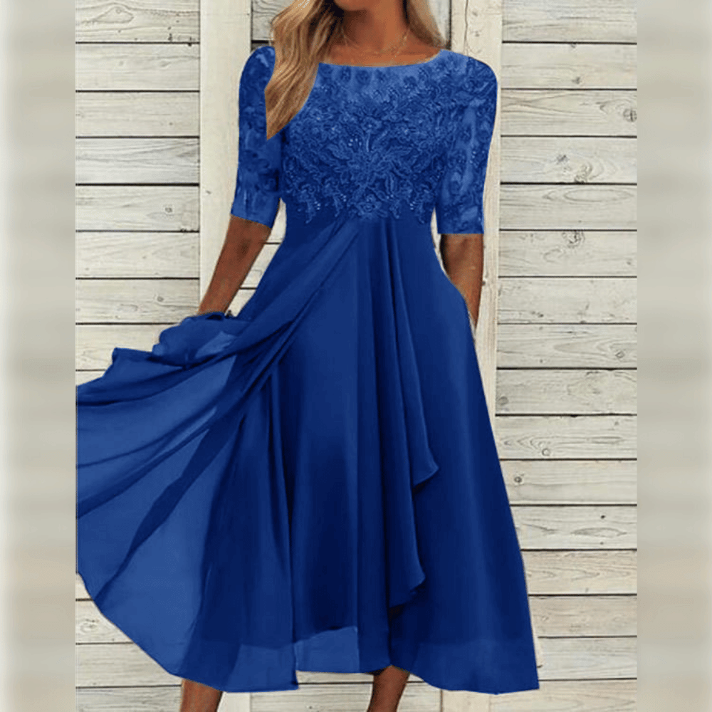 Robe Midi Cripes Femme