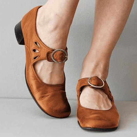 Des chaussures en cuir uniques