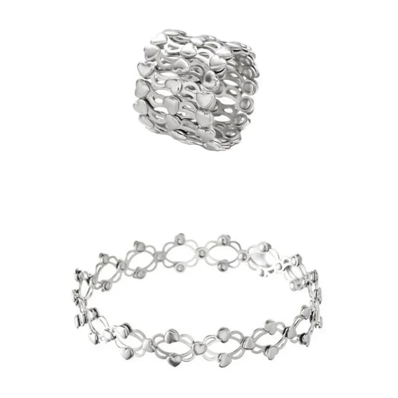 Maribel™ l Le combo bague et bracelet 2 en 1