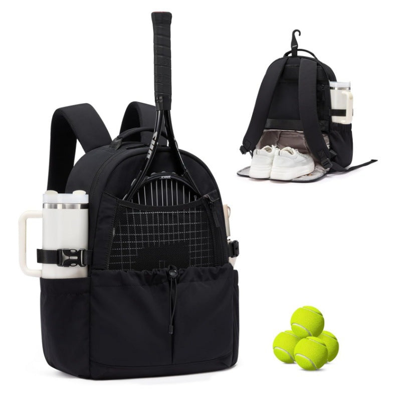 Sport-Rucksack mit integriertem Schuhfach und Flaschenhalter