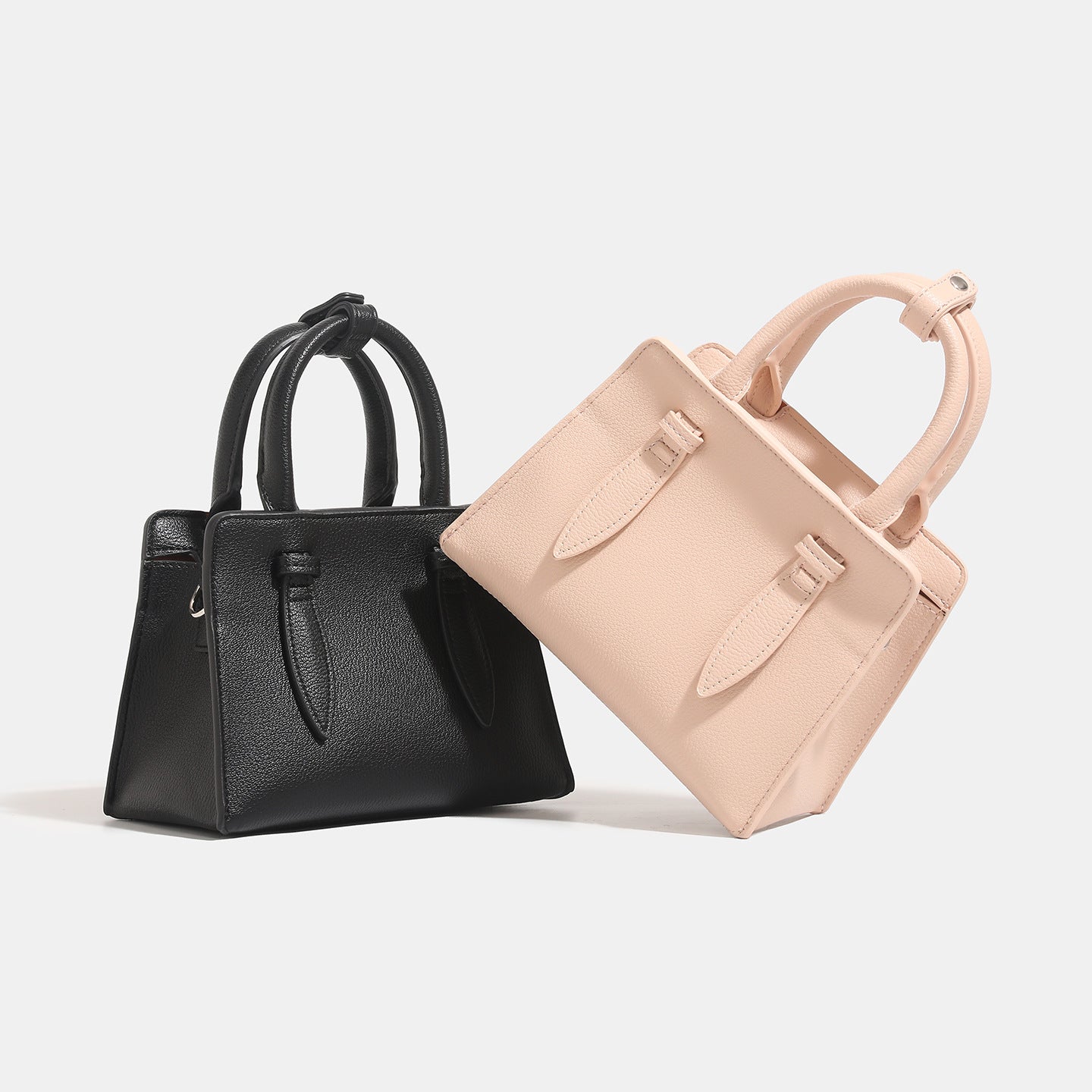 Damen Designer Mini-Handtasche mit abnehmbarem Schulterriemen