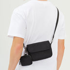 Dual-Compartment Utility Messenger Bag Emma Tasche
