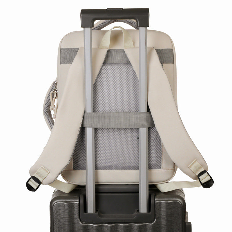 Elegante Laptop-Rucksack mit vielseitigen Organisationsfächern