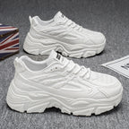 Damen Sportschuhe mit gepolsteter Sohle und atmungsaktiven Einsätzen