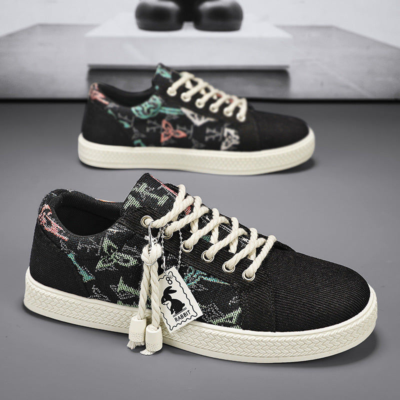 Damen Fashion Sneakers mit einzigartigem Textildesign