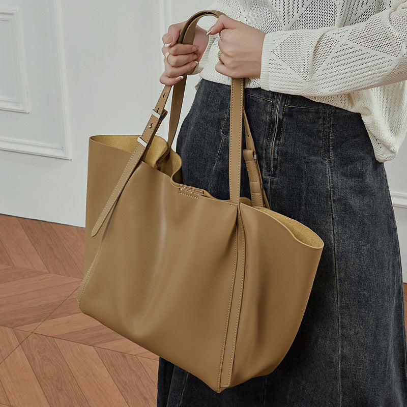 Damen Tote Bag mit elegantem Design und abnehmbarem Schulterriemen