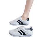 Damen klassische Sneaker mit stylischen Streifen