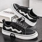 Damen Freizeit- und langlebige Sneakers mit stilvollen Kontrastelementen