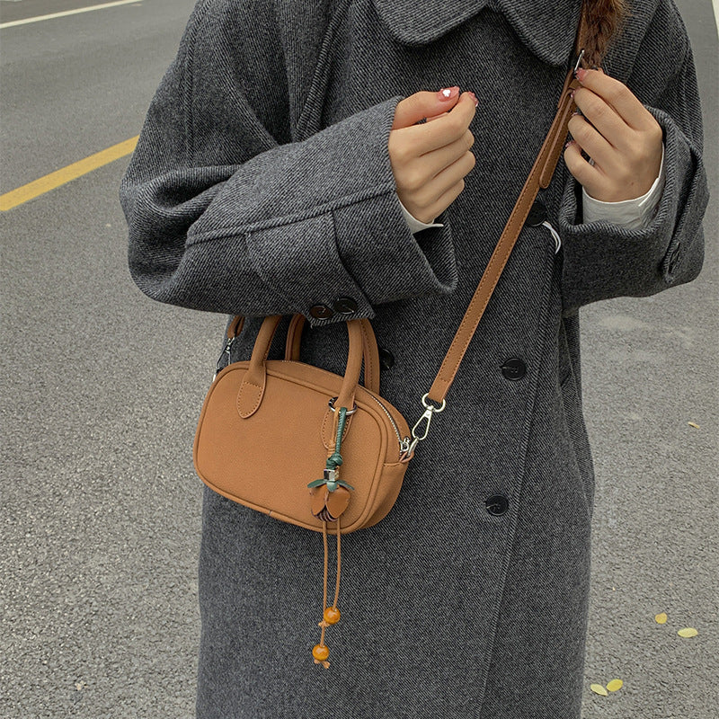 Damen Mini-Handtasche mit abnehmbarem Schultergurt und elegantem Design