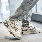 Damen sportliche Chunky Sneakers mit strapazierfähigem Obermaterial und innovativem Design