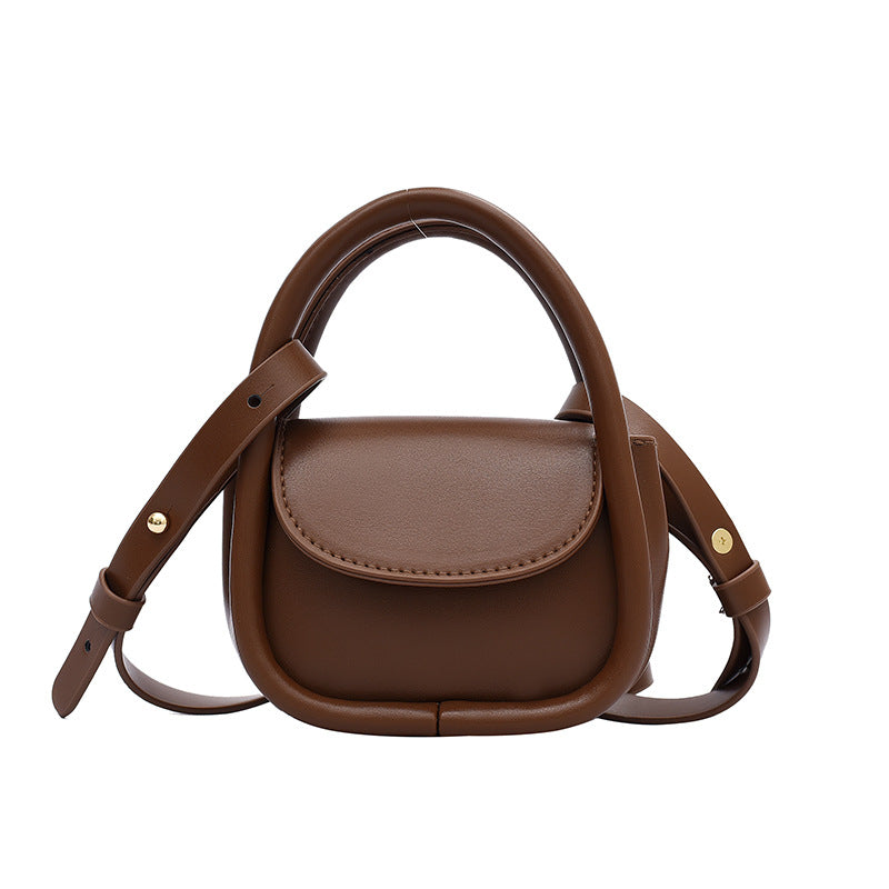 Damen Mini-Handtasche mit elegantem Kettenakzent