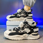 Dicke Sportschuhe für Frauen mit einem robusten Design und rutschfester Sohle