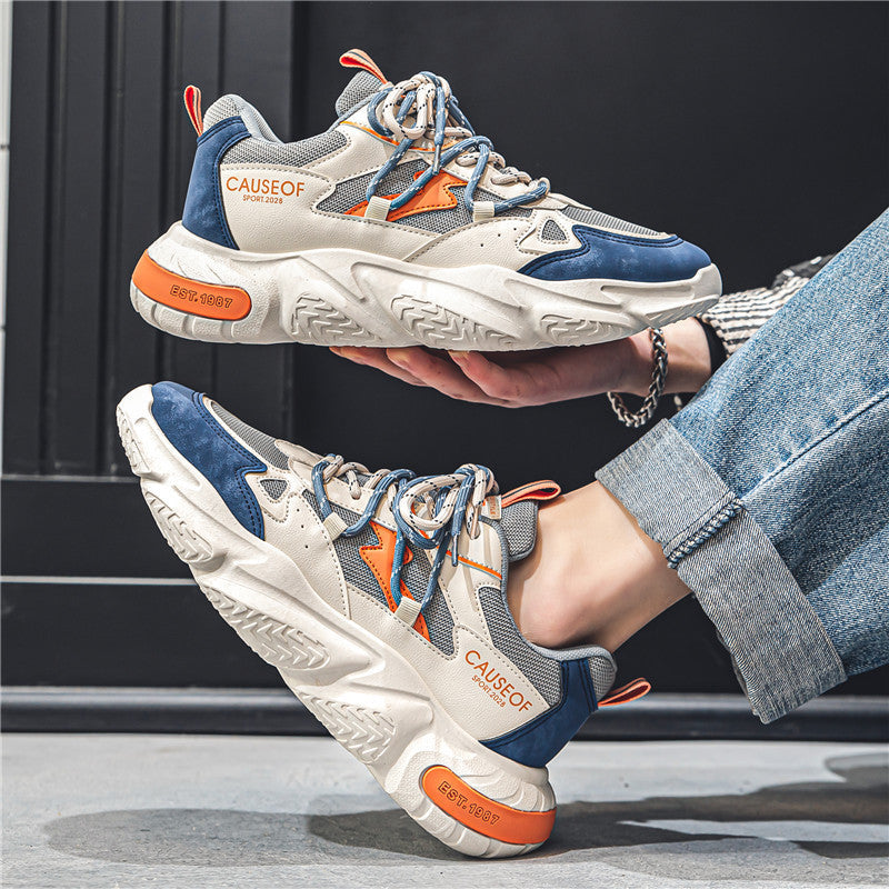 Damen Sport Sneaker mit elastischem Obermaterial und rutschfester Sohle