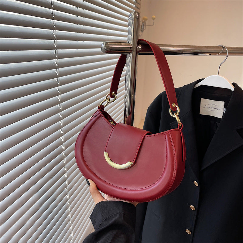 Damen Umhängetasche mit elegantem Kettenverschluss