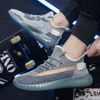 Damen sportliche Sneakers mit nahtloser Mesh-Struktur und flexibler Sohle