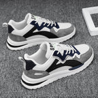 Damen sportliche Sneaker mit atmungsaktiver Mesh-Konstruktion und gepolsterter Einlegesohle