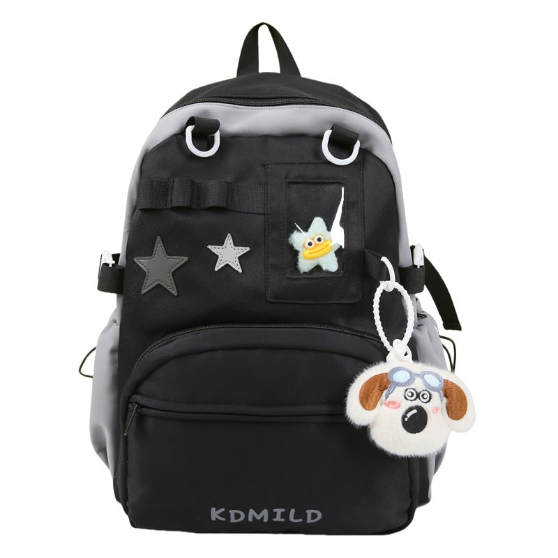 Stylischer lässiger Schulrucksack