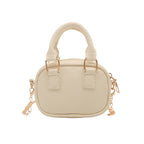 Damen Mini-Handtasche mit abnehmbarem Kettenriemen und elegantem Design
