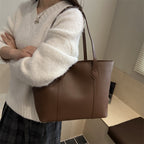 Damen elegante Tote Bag mit minimalistischem Design