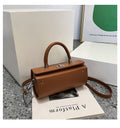Damen elegante Schultertasche mit abnehmbaren Schulterriemen