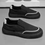 Damen Slip-On Sneakers mit atmungsaktiver Mesh-Struktur