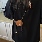 Damen Mini-Handtasche mit verstellbarem Kettenriemen und anpassbarem Design
