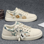 Damen Fashion Sneakers mit einzigartigem Textildesign