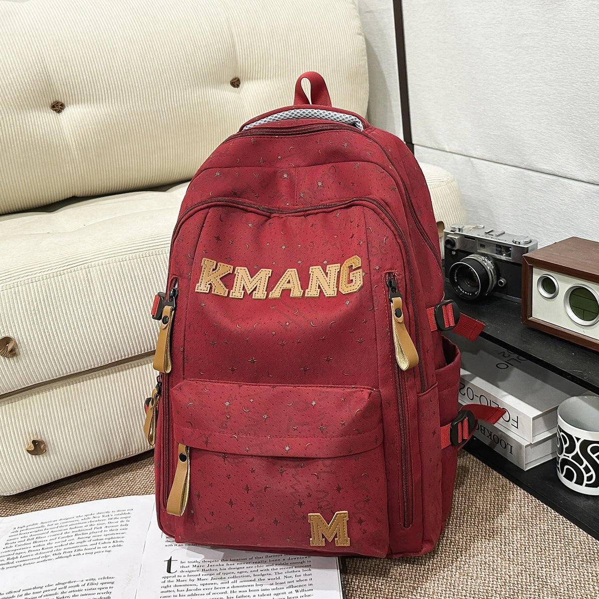 Lässiger Canvas-Schulrucksack