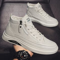Frauen High Fashion Sneaker mit Detailreißverschluss und bequemer Sohle