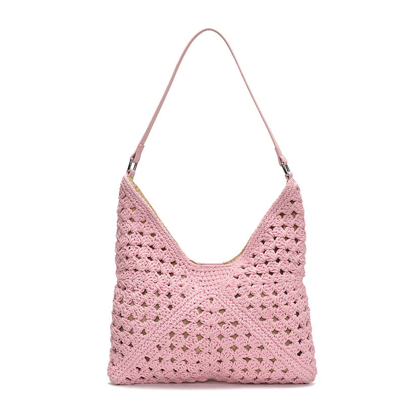 Damen Häkeltasche mit ergonomischem Schulterriemen