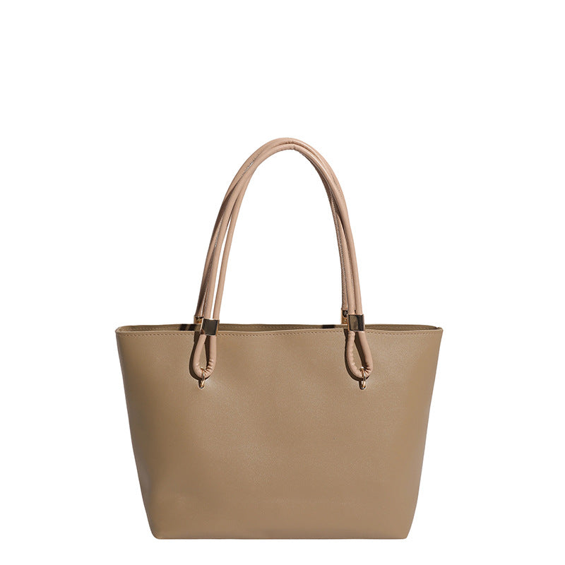 Damen elegante Handtasche mit hochwertigen Tragegriffen und praktischen Fächern
