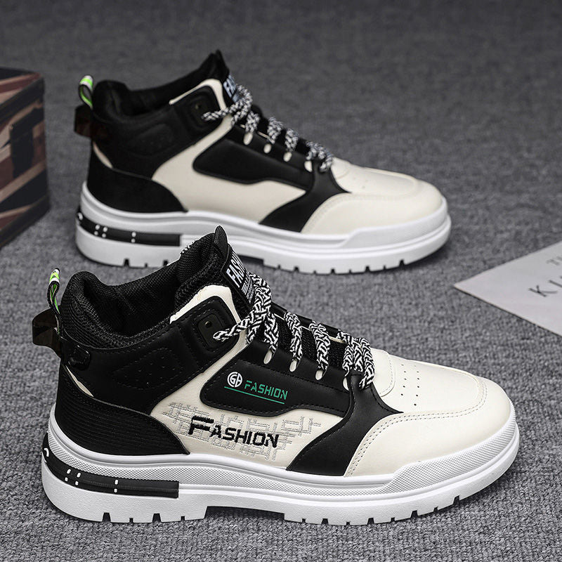 Hoch geschnittene Sport Sneakers für Frauen mit atmungsaktiver Konstruktion und rutschfester Sohle
