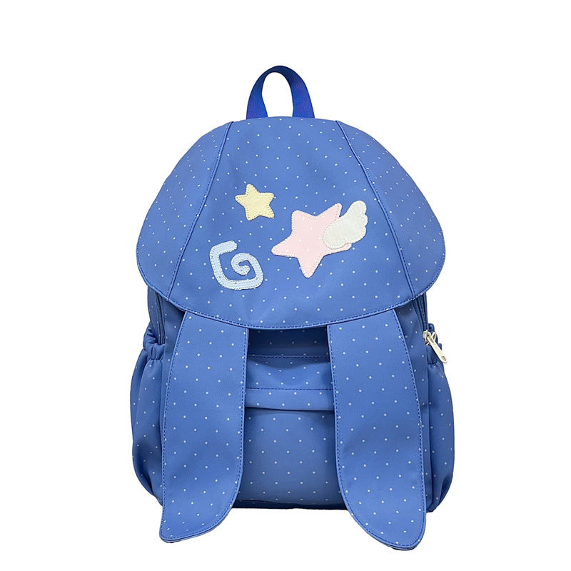 Süße Hasenohren Schulrucksack
