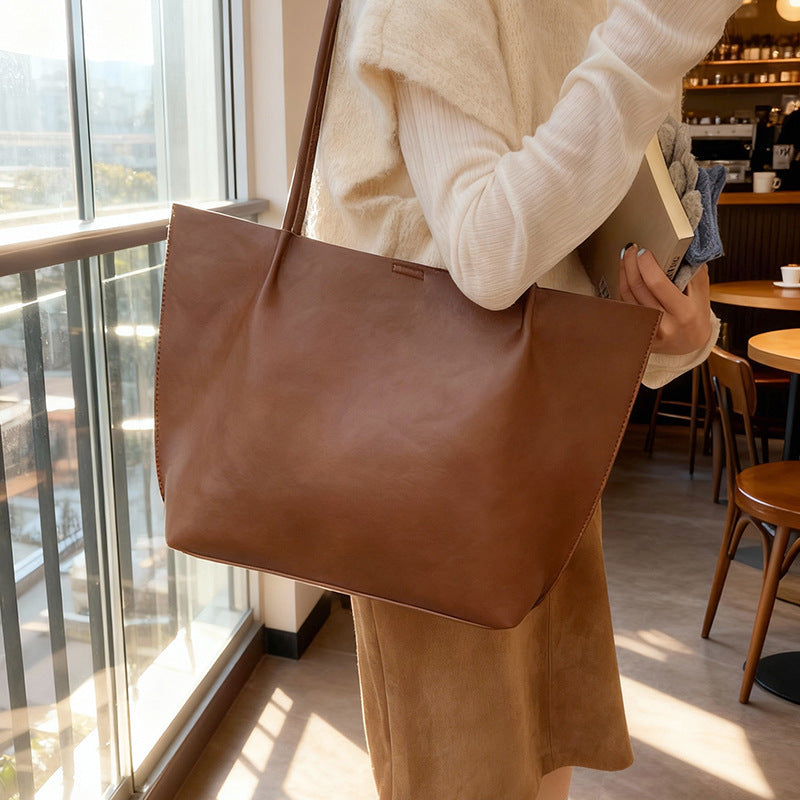 Damen elegante Glamour Tote-Bag aus hochwertigem Leder