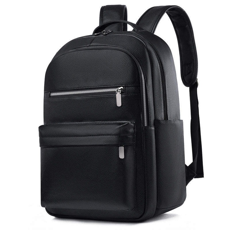 Stilvolle Texturierte Leder Rucksack Emma Tasche