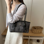 Damen elegante Handtasche aus strukturiertem Material