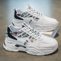 Damen Trendy Chunky Sneaker mit modischem Grafikdesign