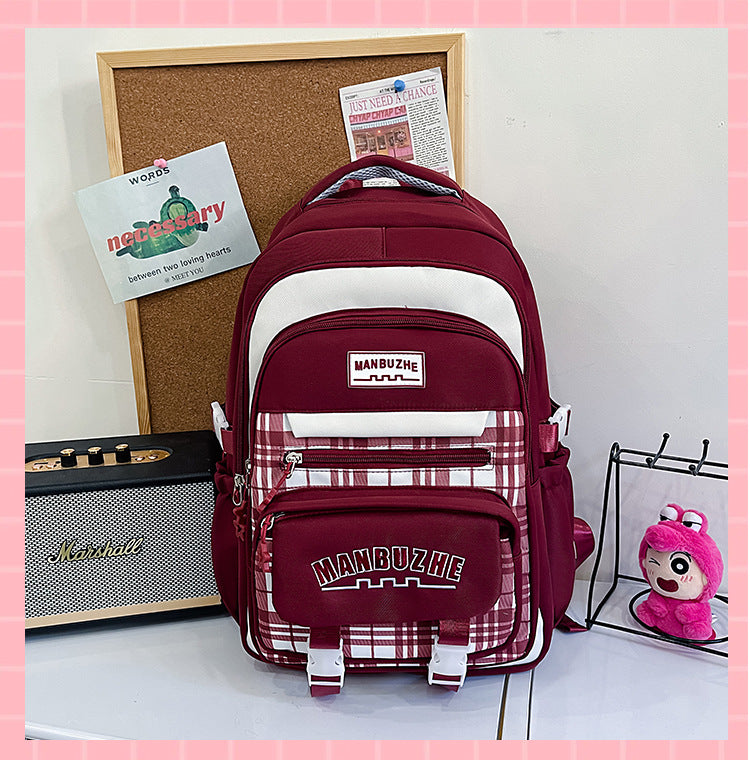 Lässiger leichter Schulrucksack