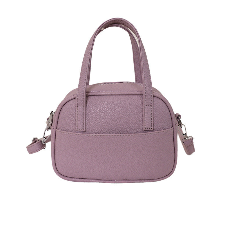 Damen Mini-Handtasche mit verspieltem Tieranhänger
