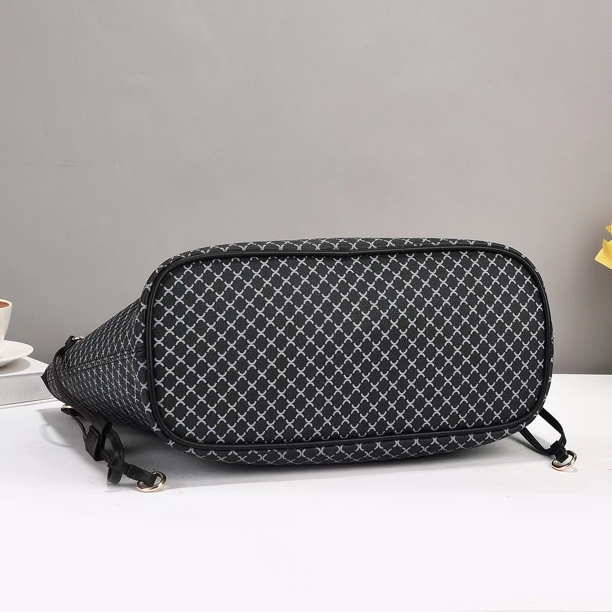 Damen elegante Tragetasche mit abnehmbarem Mini-Clutch