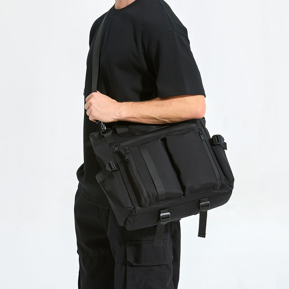 Multi-Pocket Messenger Bag Emma Tasche