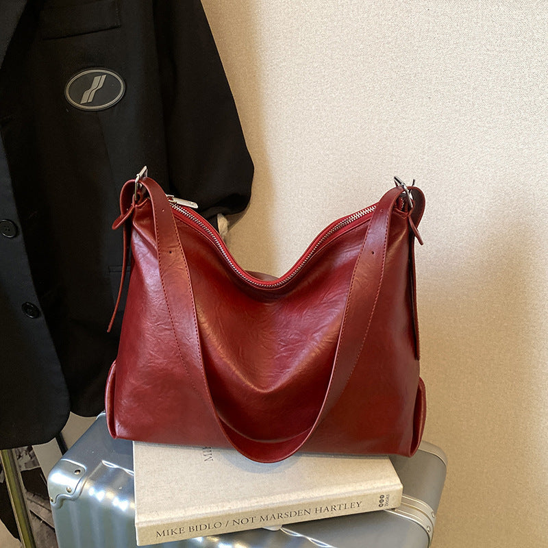 Damen tragbare Schultertasche