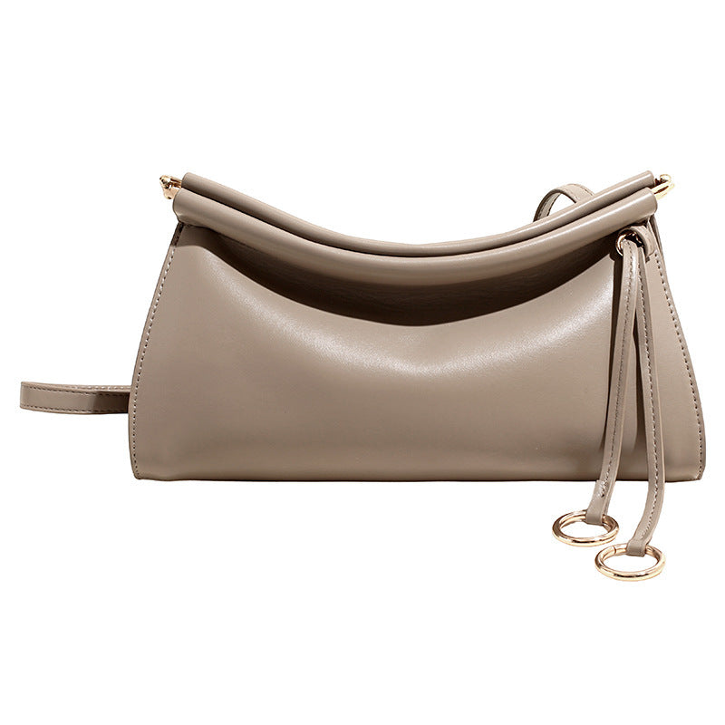 Elegante Schultertasche für Damen mit modernem, kurvigen Design