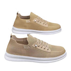 Damen Atmungsaktive Freizeit Sneakers mit elastischen Einsätzen