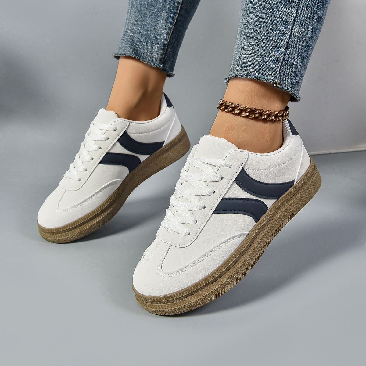 Damen Sport Sneakers mit anatomischer Dämpfung und klassischem Design