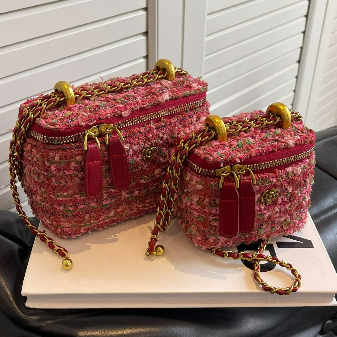 Damen Mini-Handtasche mit abnehmbarem Schulterriemen