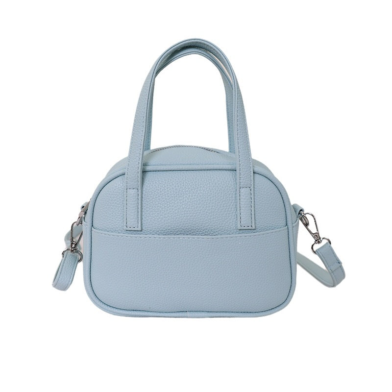 Damen Mini-Handtasche mit verspieltem Tieranhänger