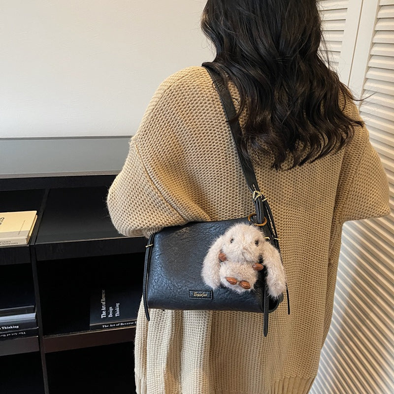 Damen elegante Schultertasche mit raffiniertem Design