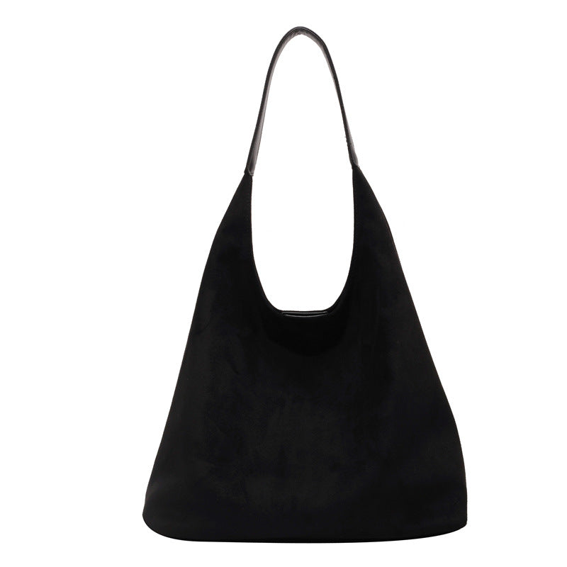 Damen Wildleder Schultertasche