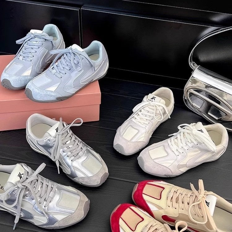 Damen Sport Sneaker mit atmungsaktivem Obermaterial und gepolsterter Innensohle